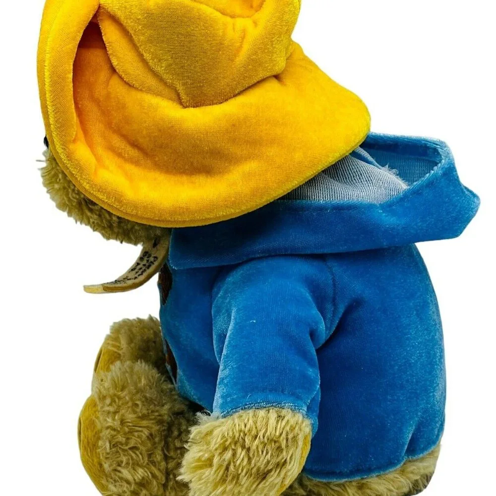 Yottoy My First Paddington Bear Plush Yellow‎ Hat Blue Jacket 8 inch Stuffed